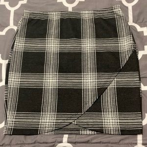 Grey/Black Plaid Mini Skirt - Rue21